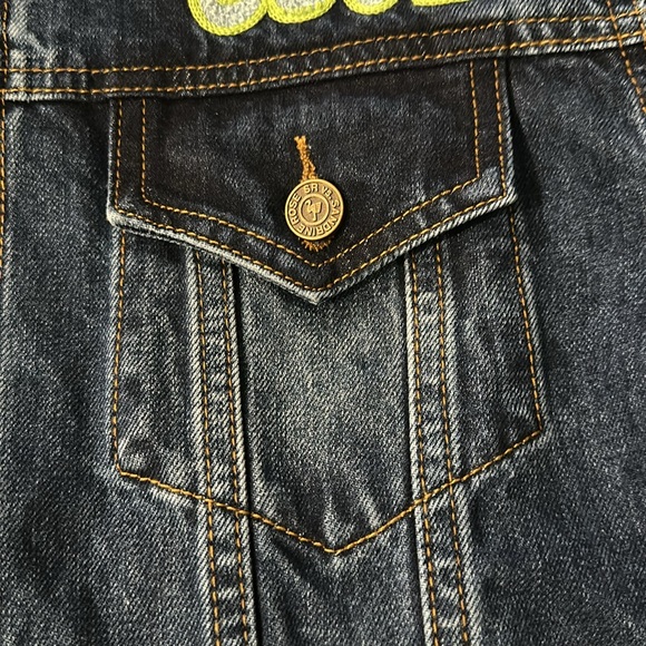 Super cute sandrine rose x Free people collab oversized jean jacket!! - Picture 7 of 7